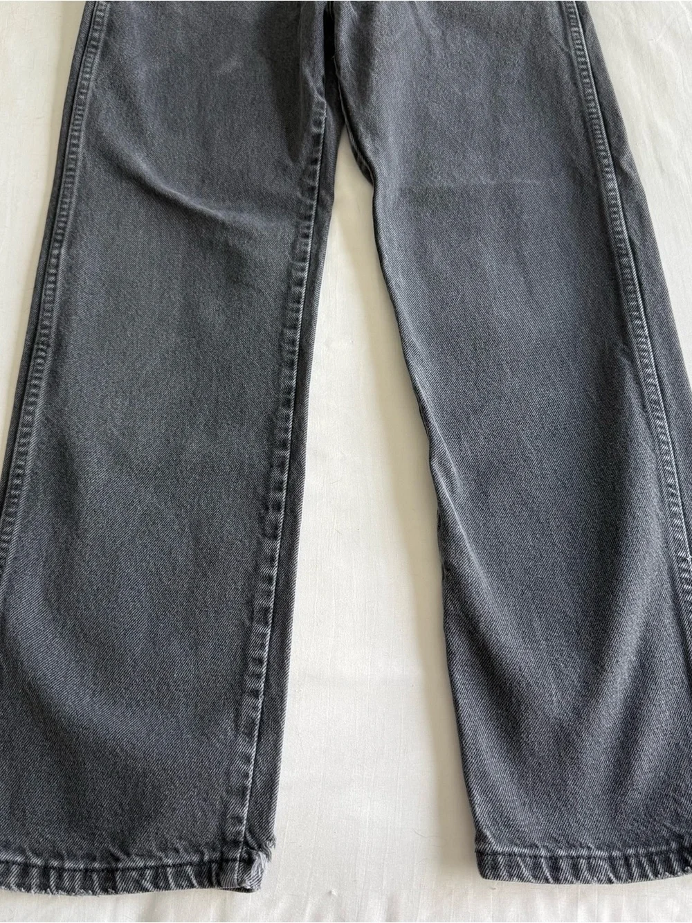 Vintage Rustler Black Straight Leg Denim Jeans